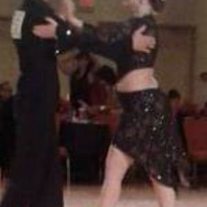 Latin dance costume for competition or show